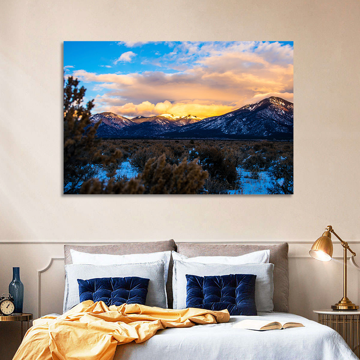 Sangre Winter Desert Wall Art