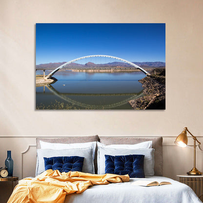 Roosevelt Lake Bridge Wall Art