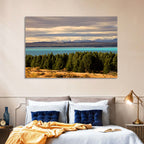 Lake Pukaki Turquoise View Wall Art