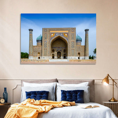 Sher-dor Madrasah, Registan Square Wall Art