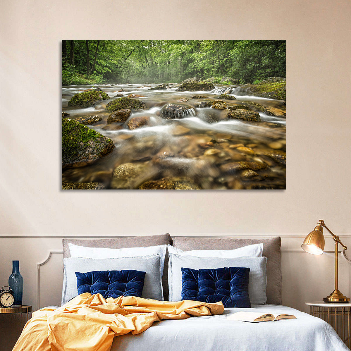 Forest Creek, North Carolina Wall Art in a room, landscape