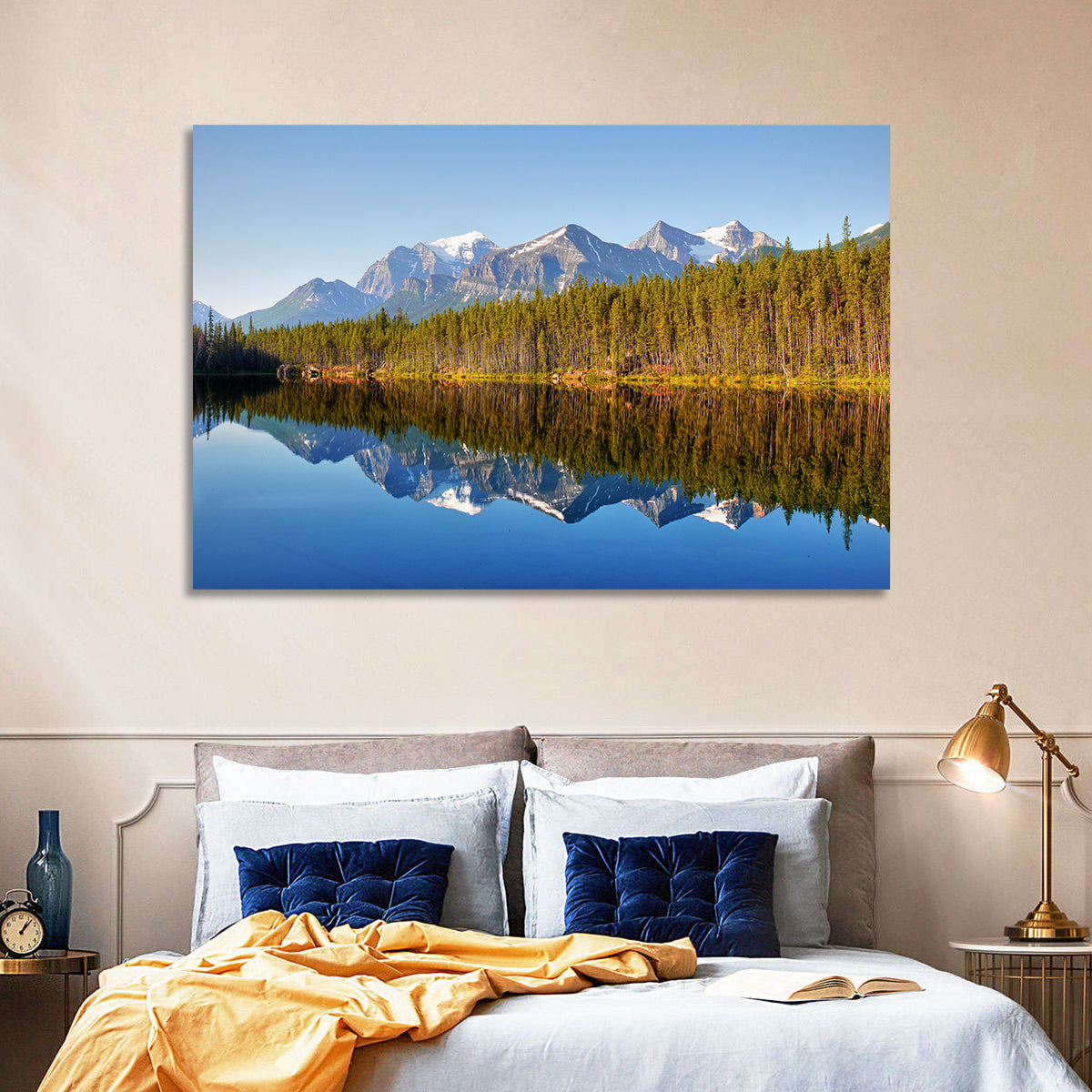 Herbert Lake Reflection Wall Art