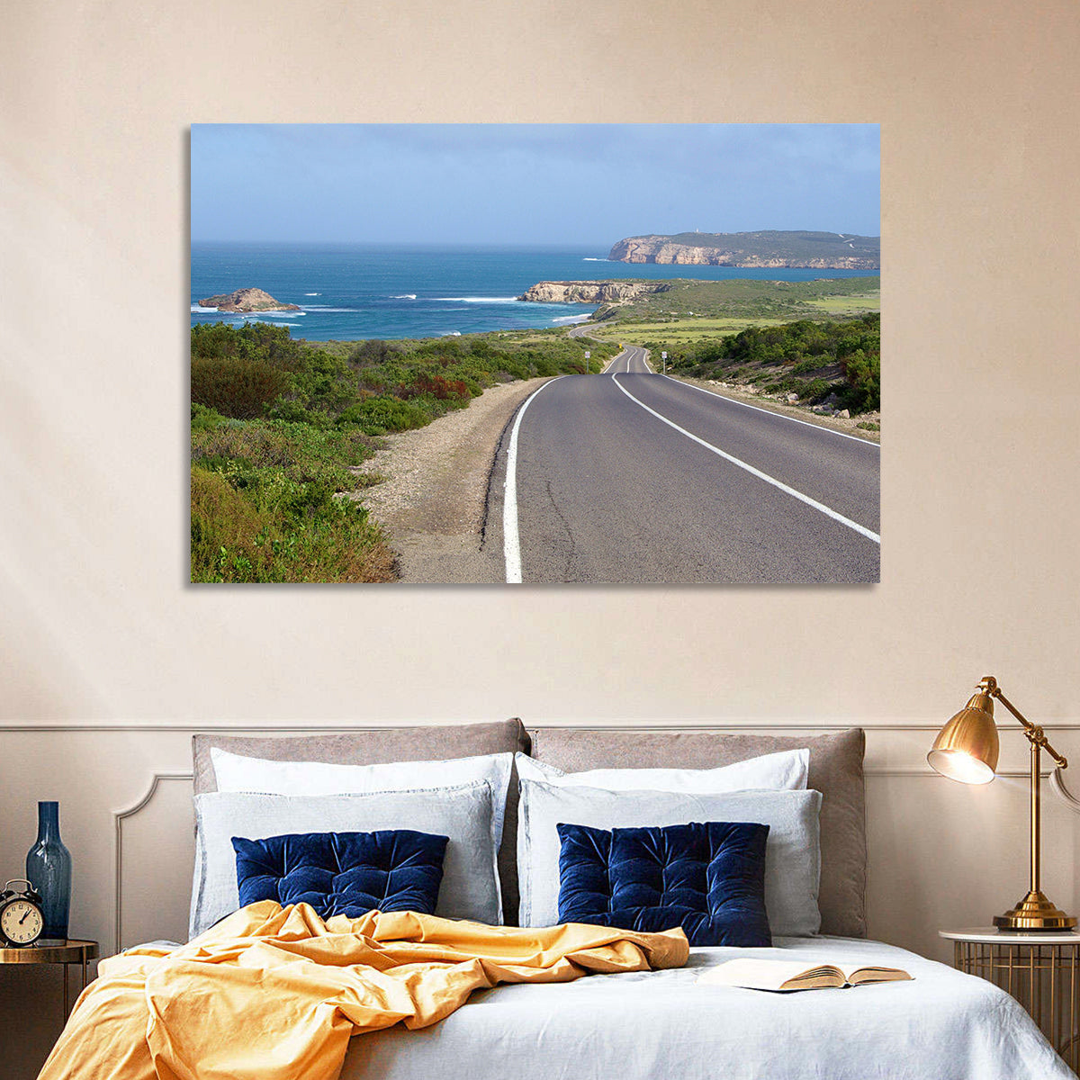 Inneston Coastal Road Wall Art
