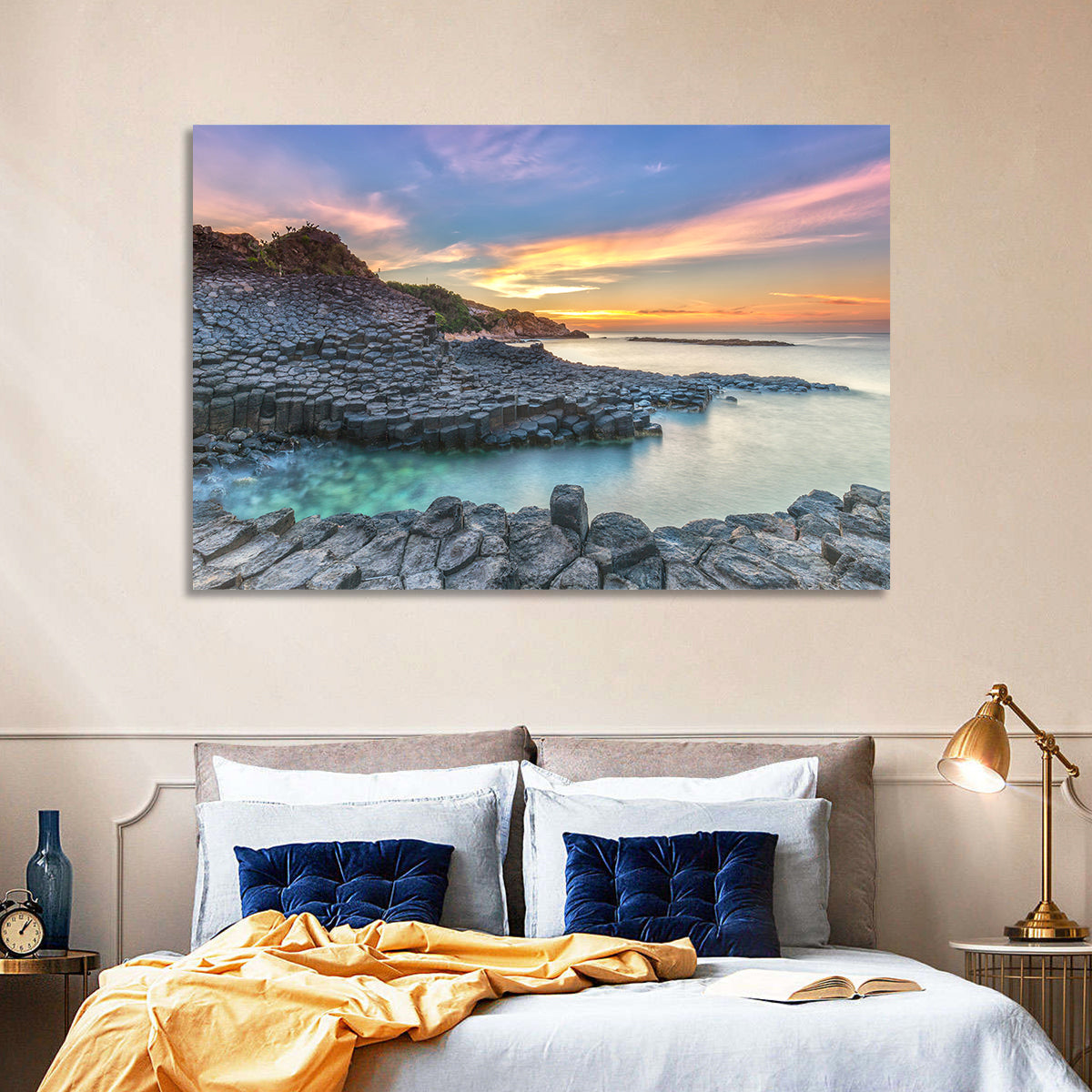 Giant Causeway Sunrise Wall Art