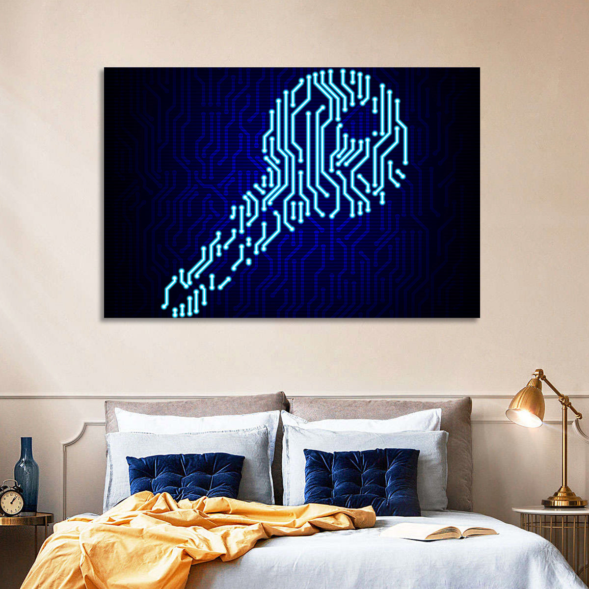 Digital Key Concept Wall Art