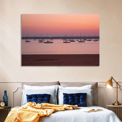 East Haven Beach Sunset Wall Art