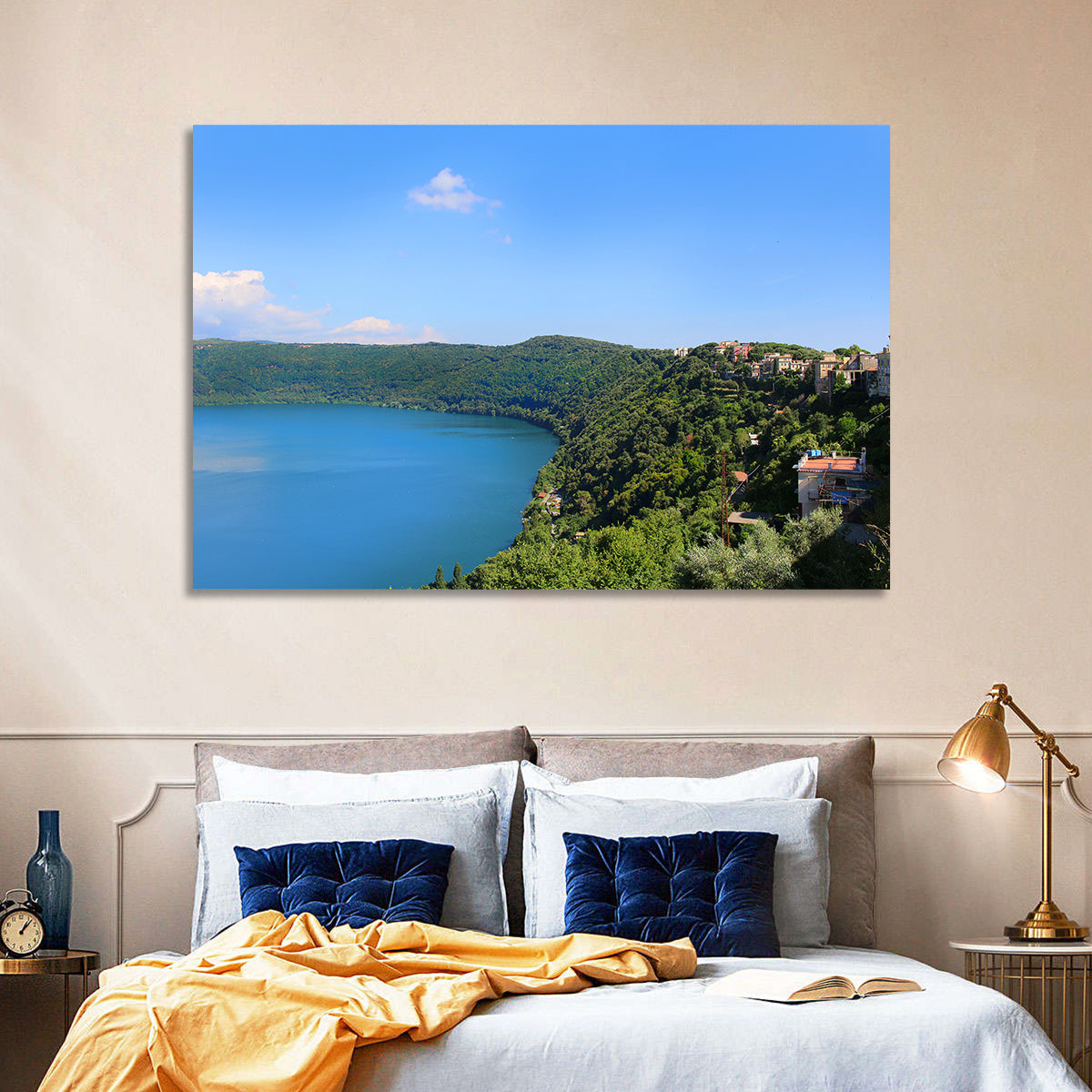 Lake Albano, Castel Gandolfo Wall Art