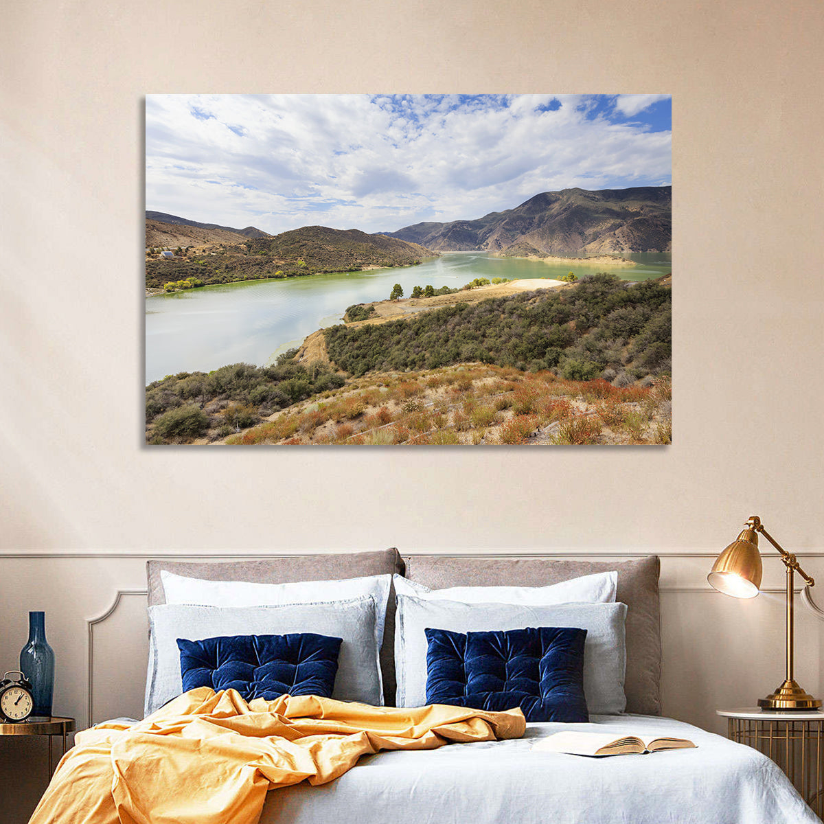 Pyramid Lake Vista Wall Art