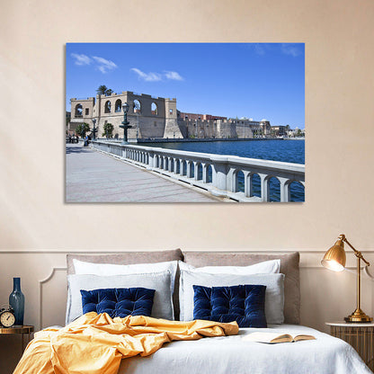 Red Fort Waterfront Wall Art