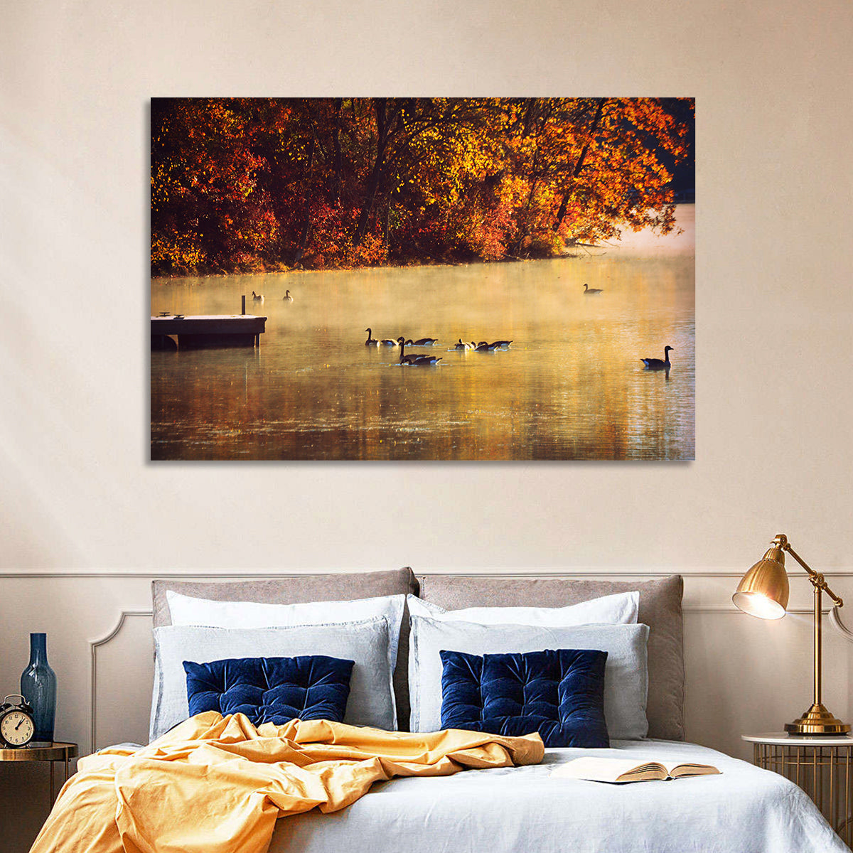Governor Dodge Misty Lake Wall Art