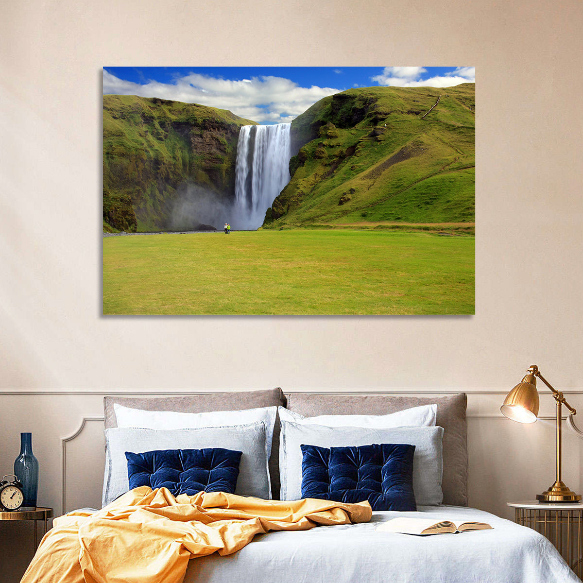 Skógafoss Waterfall Wall Art