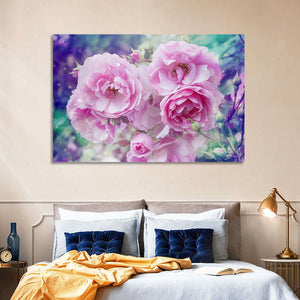 Pink Roses Wall Art