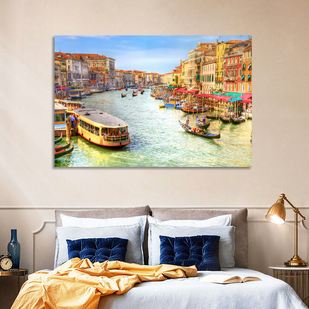 Grand Canal, Venice Wall Art in a room, landscape