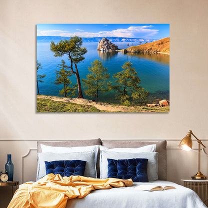 Shamanka Rock, Lake Baikal Wall Art