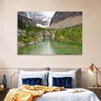 Lake Oesa Alpine View Wall Art