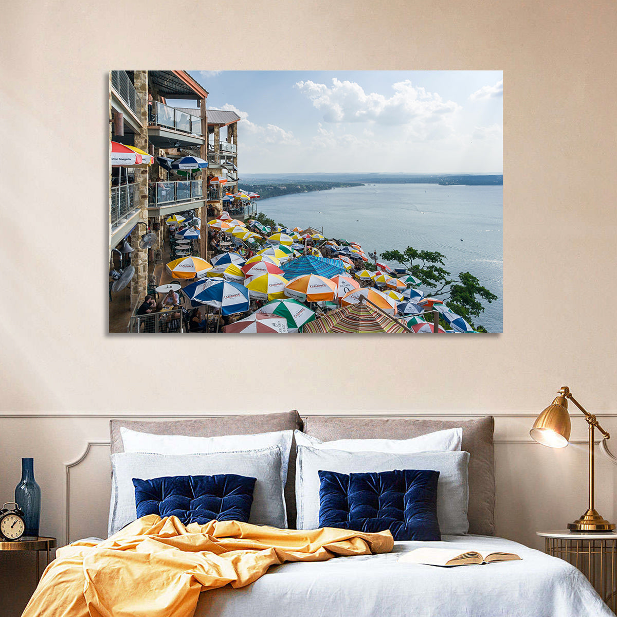 Lake Travis Lakeside Terrace Wall Art