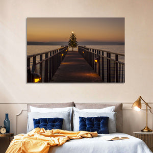 Skaneateles Lake Pier Wall Art