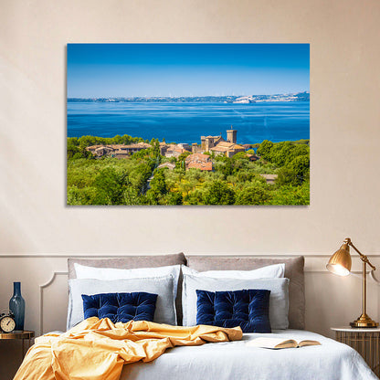 Bolsena Village Overlook Wall Art