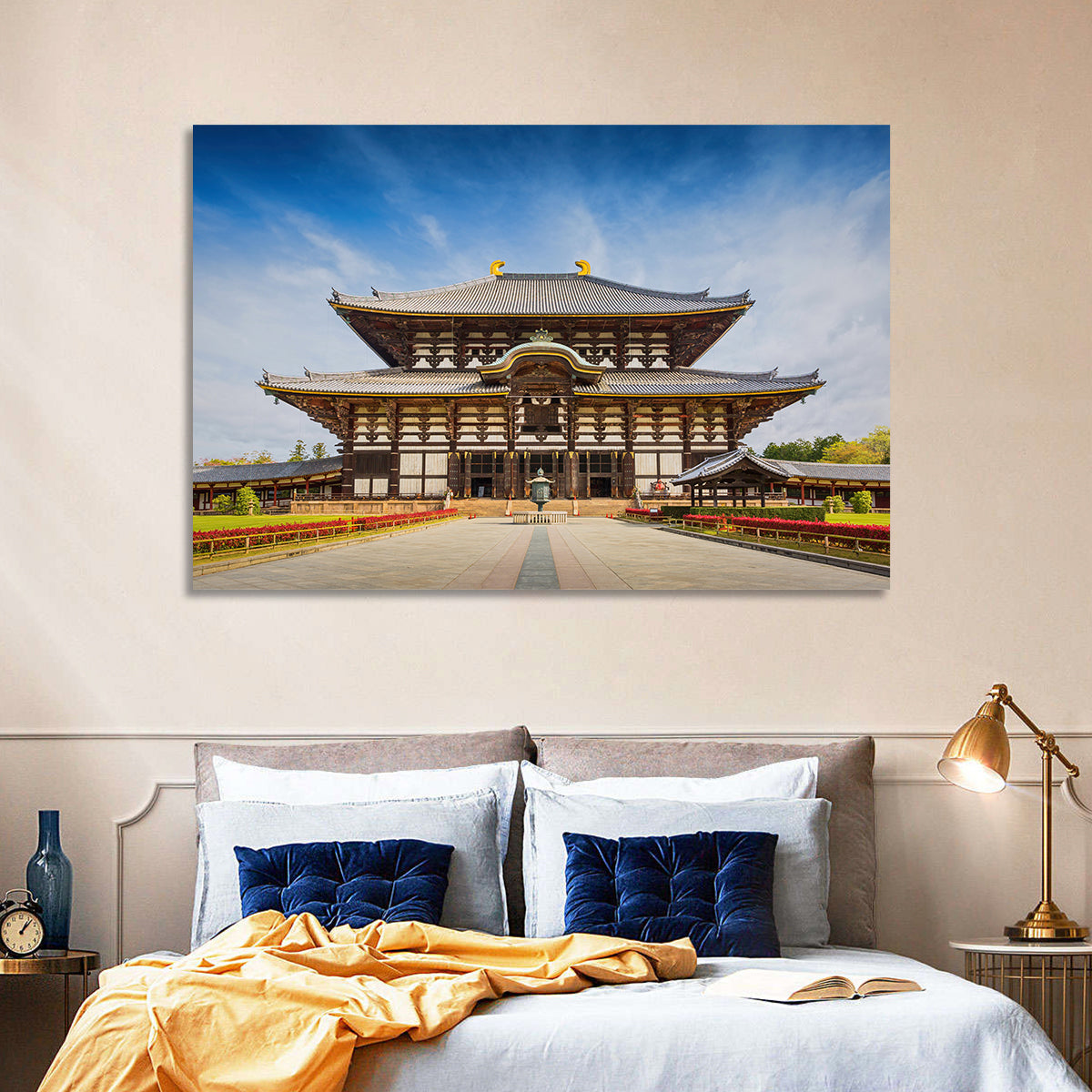 Todai-ji Temple Great Buddha Hall Wall Art
