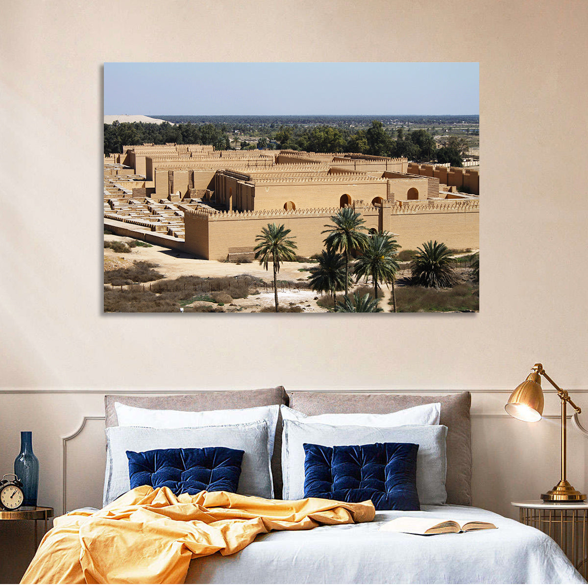 Babylon Palace Ruins Wall Art