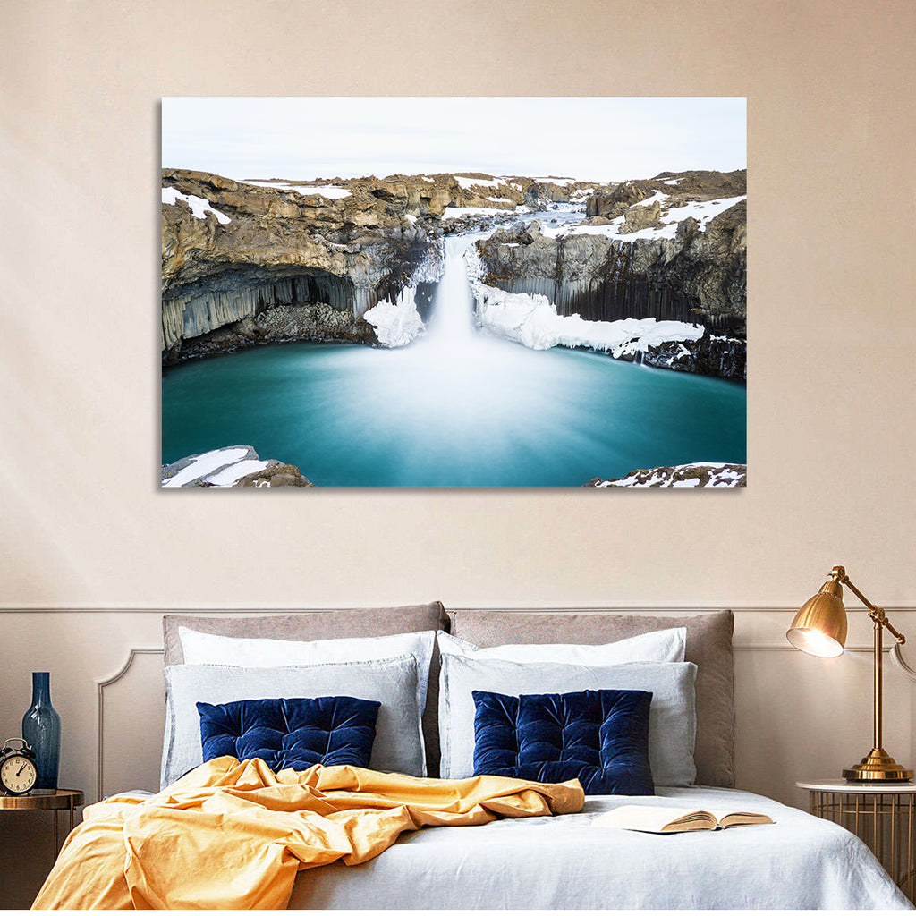 Aldeyjarfoss Basalt Waterfall Wall Art