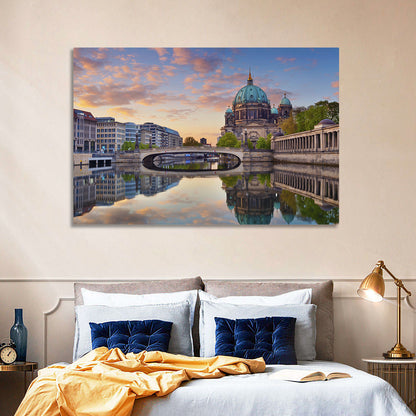 Golden Hour at Berlin Cathedral Wall Art
