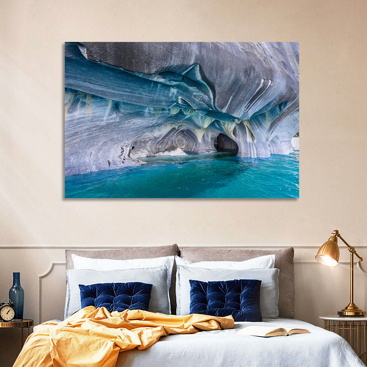 General Carrera Marble Caves Wall Art