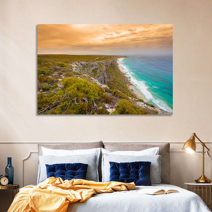 Kangaroo Island Turquoise Cliff Coast Wall Art