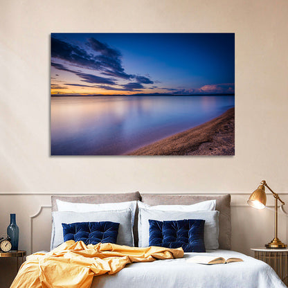 Lake Winnipesaukee Shoreline Sunset Wall Art