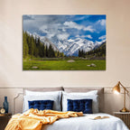 Ala Archa Meadow and Peaks Wall Art