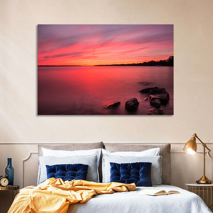 Lake Simcoe Sunset Wall Art