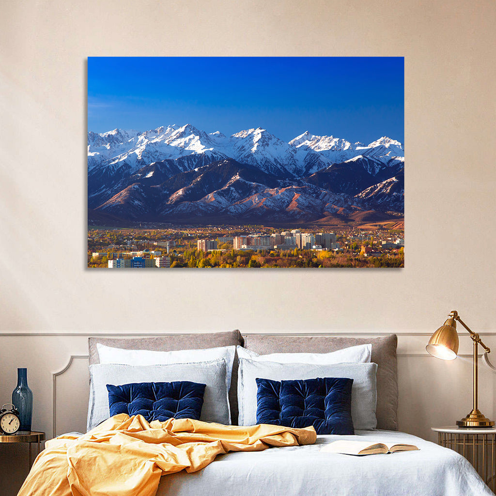 Almaty Snow-capped Trans-ili Alatau Wall Art