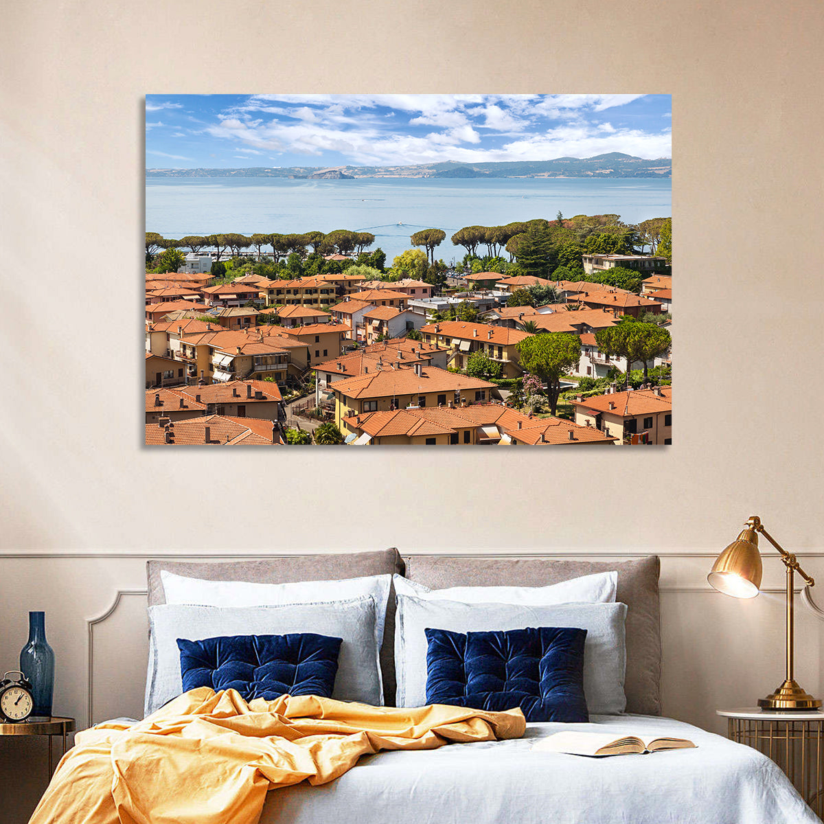 Bolsena Lakeside Vista Wall Art
