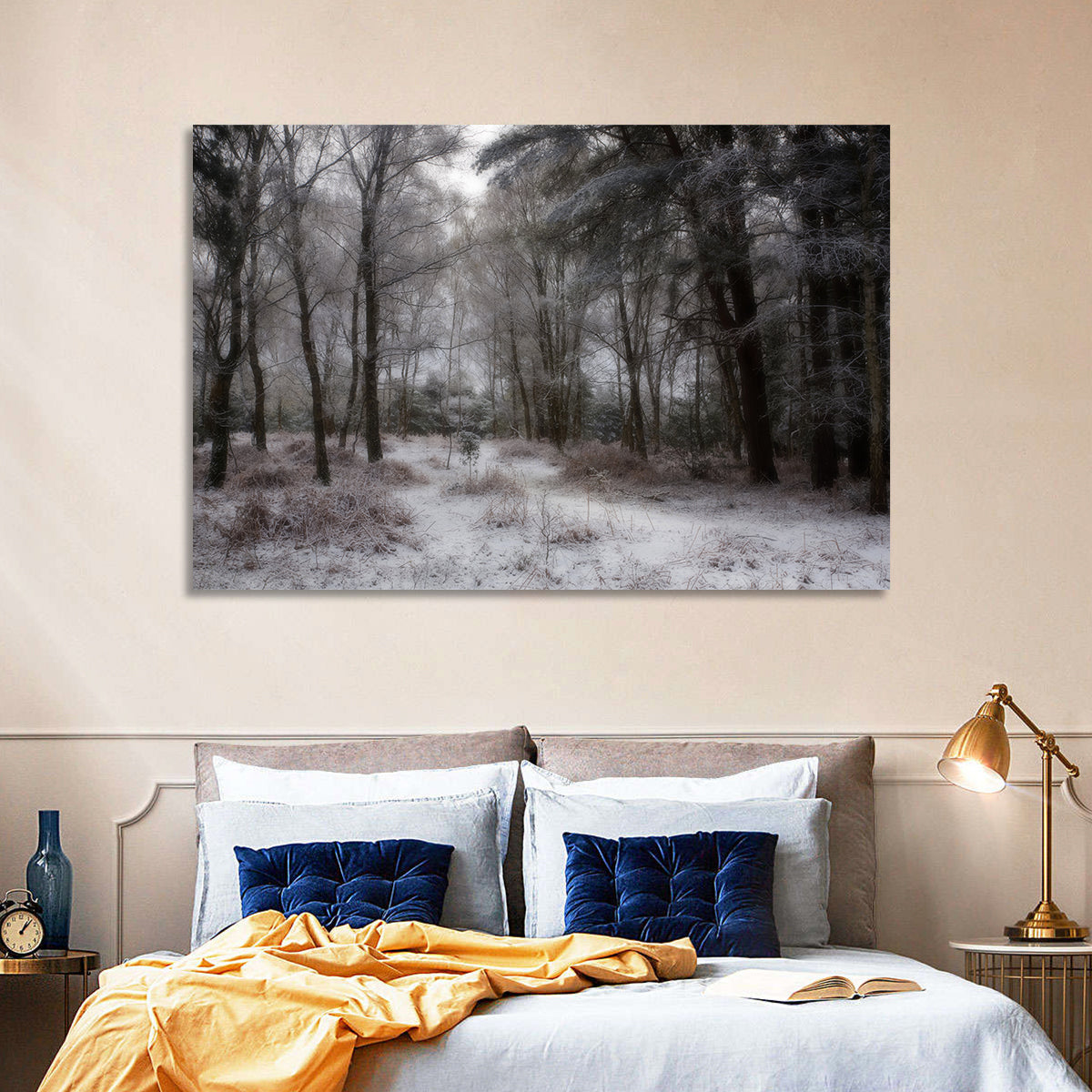 New Forest Winter Path Wall Art