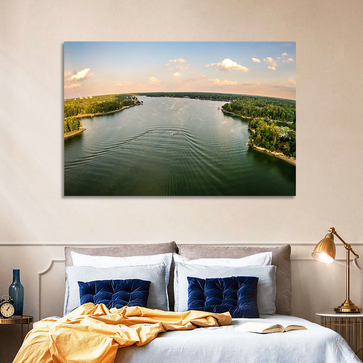 Lake Wylie Golden Hour Wall Art