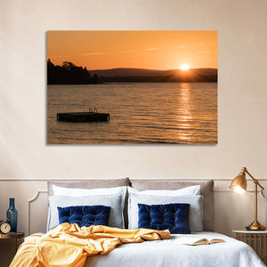 Lake Champlain Sunset Wall Art