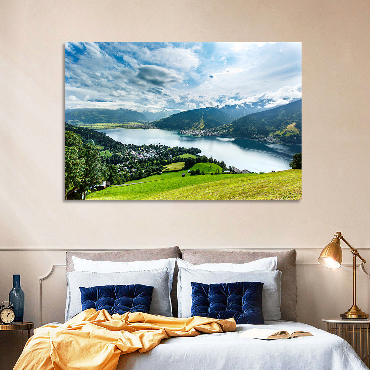 Zell Am See Panorama Wall Art