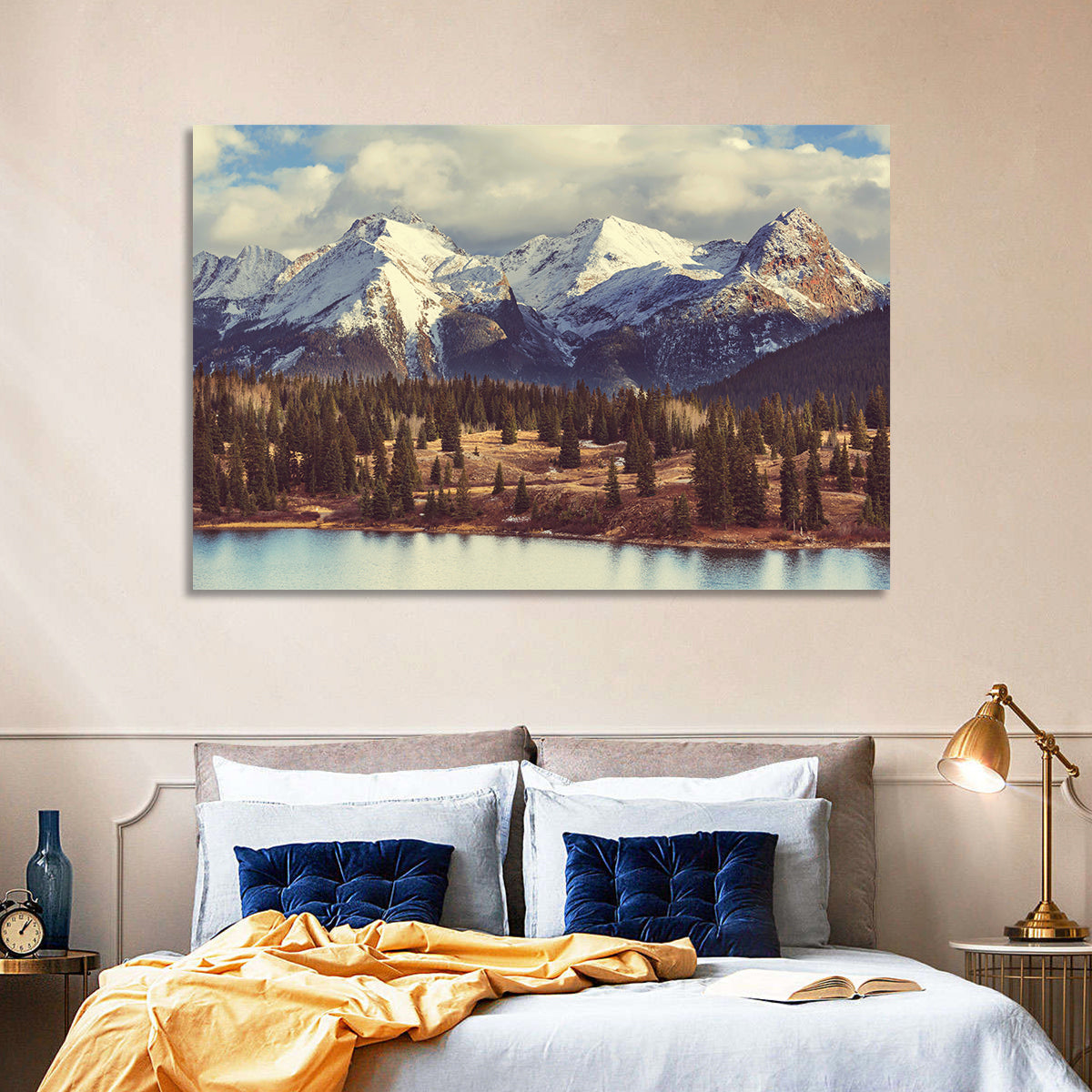 Snow-capped Colorado Rockies Wall Art