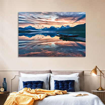 Lake Mcdonald Sunrise Wall Art