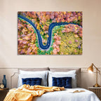 Winding Forest Road Wall Art