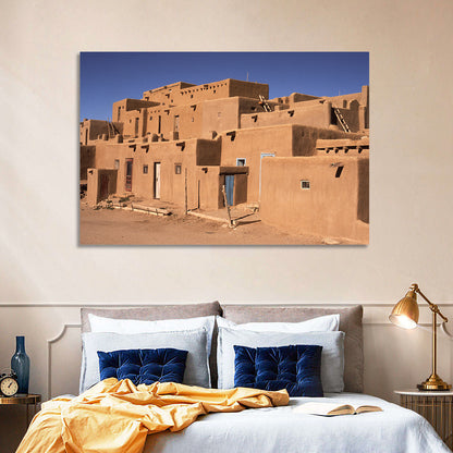 Taos Pueblo North House Wall Art