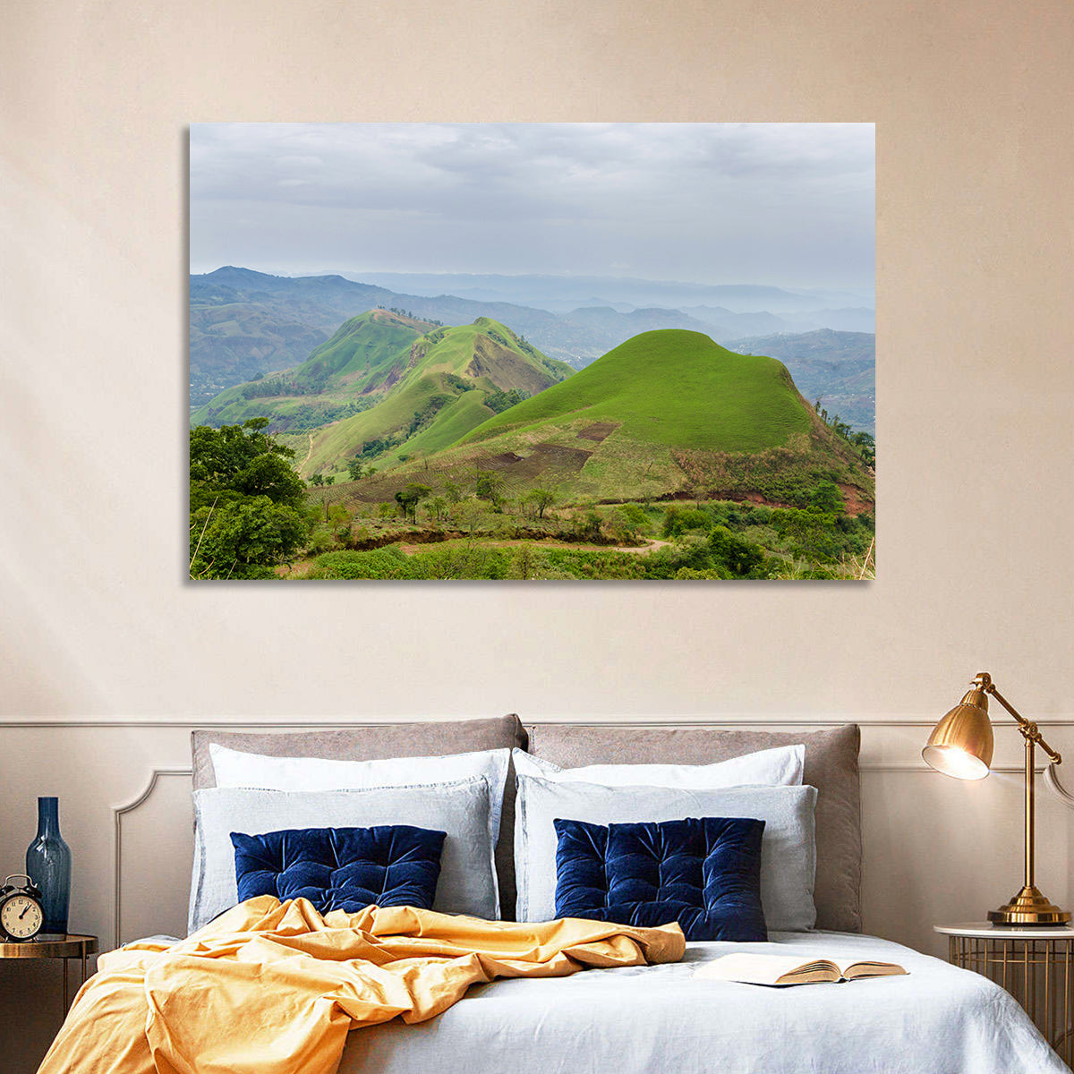 Rolling Summer Hills Wall Art