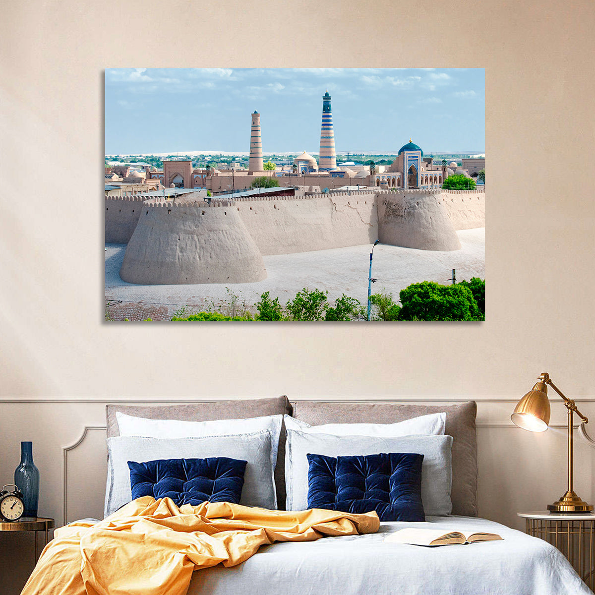 Itchan Kala, Khiva Wall Art in a room, landscape
