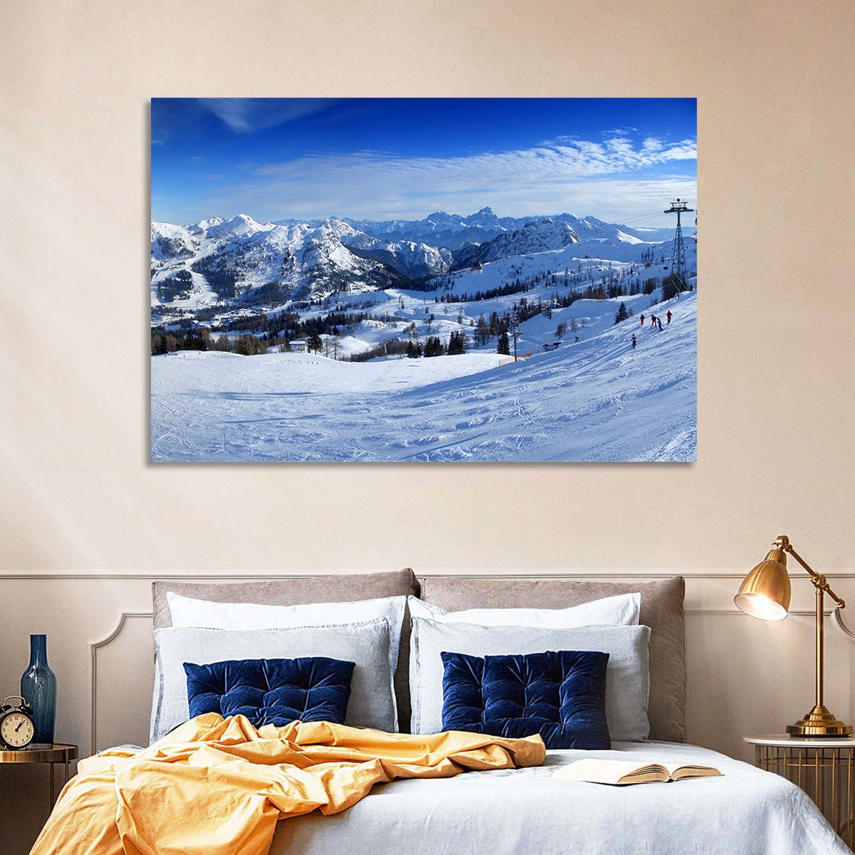Nassfeld Ski Resort View Wall Art