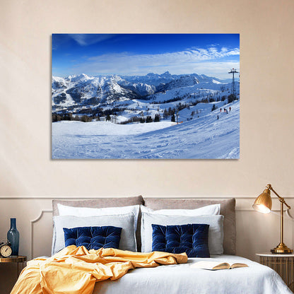 Nassfeld Ski Resort View Wall Art