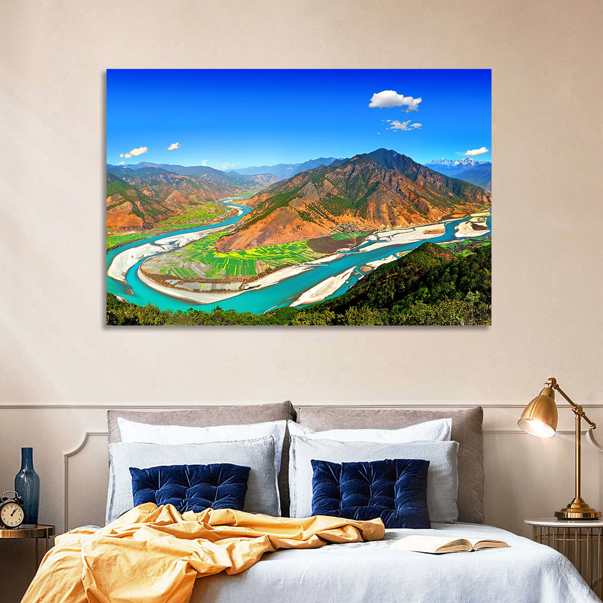 First Bend of the Yangtze, Lijiang Wall Art