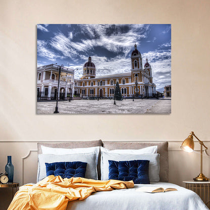 Cathedral of Granada Plaza Wall Art