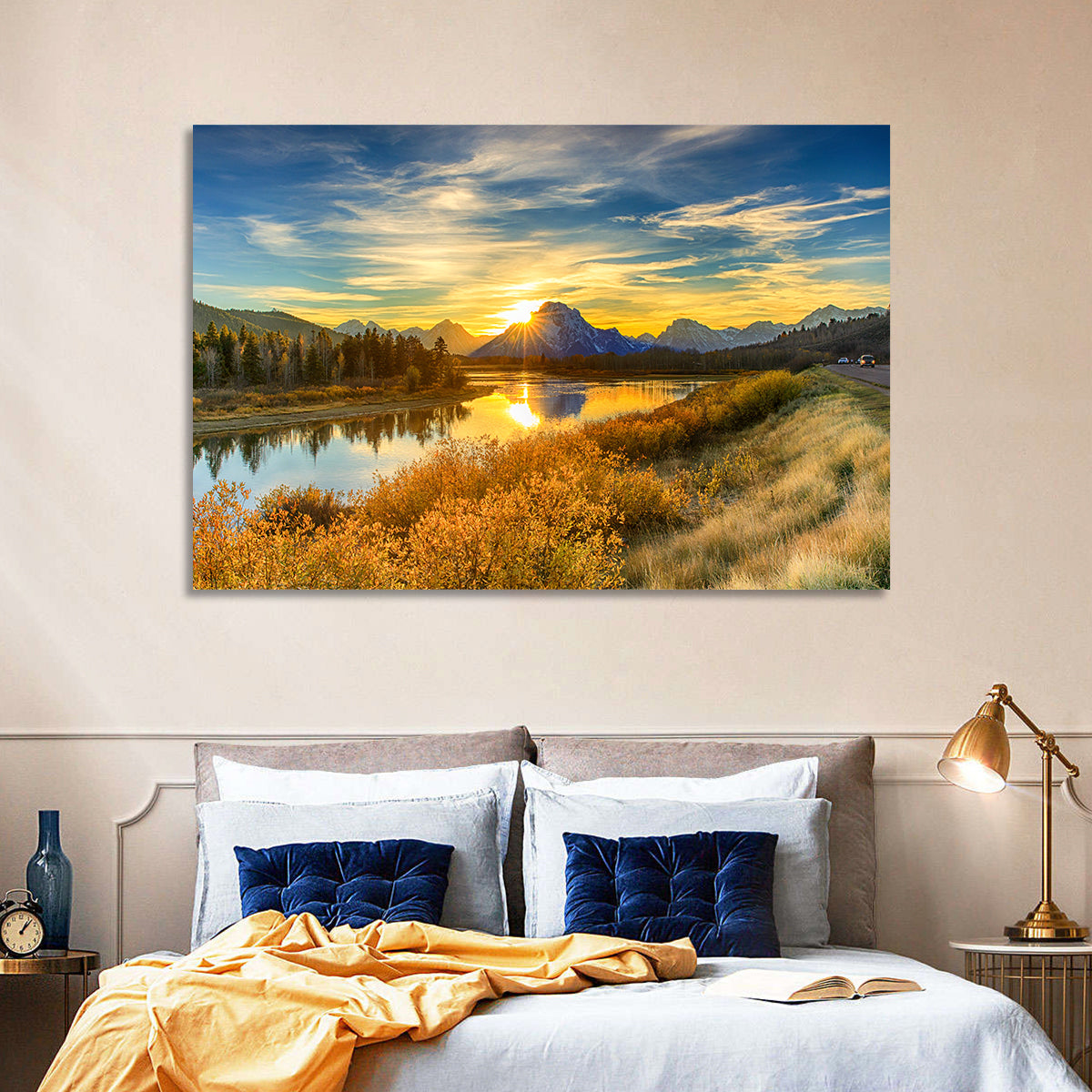Oxbow Bend Sunrise Wall Art