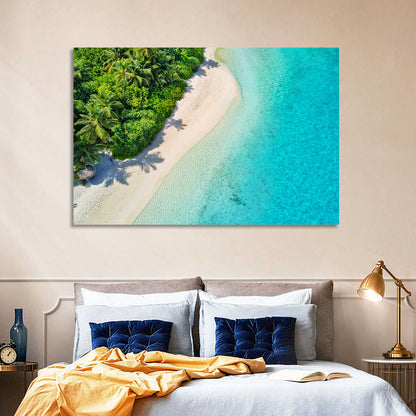 Secluded Tropical Beach Wall Art