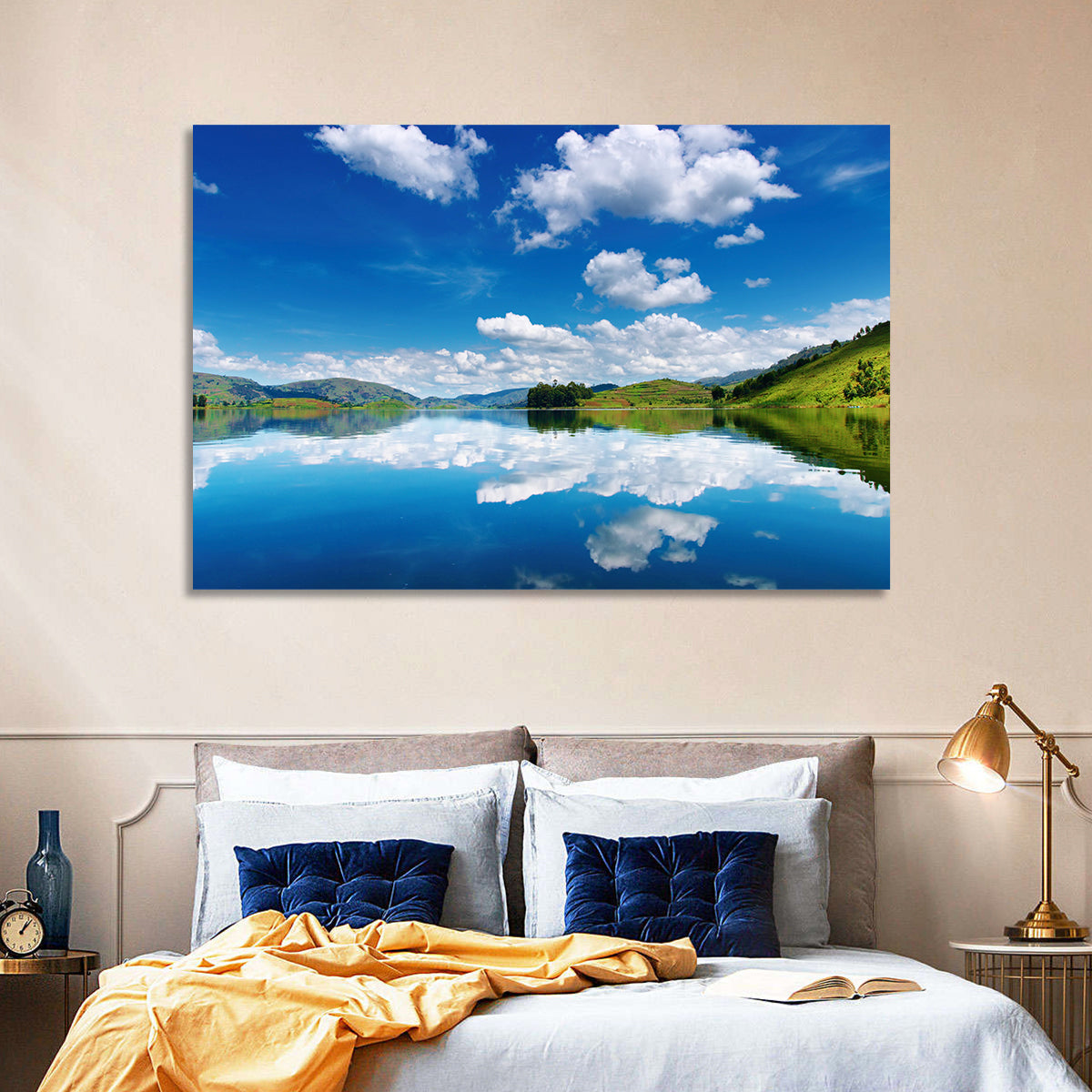 Bunyonyi Lake Reflection Wall Art